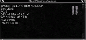Steel Warriors Greaves